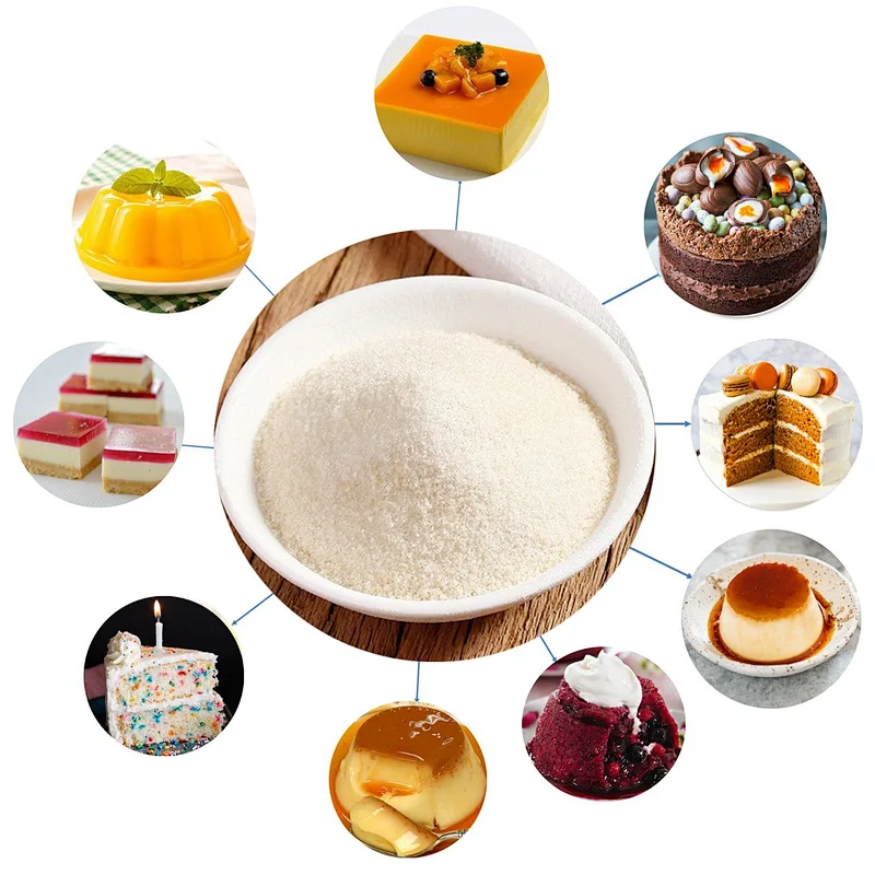 Food Gelatin beef Powder 25 Kg Bag CAS 9000-70-8 Food Grade Gelatin Powder Gelatin For Soft Candy